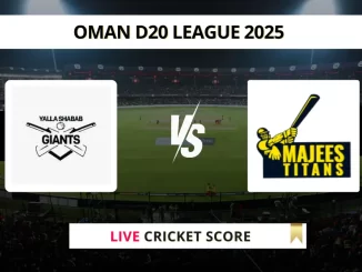 YSG vs MAT Live Cricket Score Oman D20 League 2025