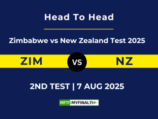 ZIM VS NZ Player Battle, Head to Head Zimbabwe vs New Zealand test 2025