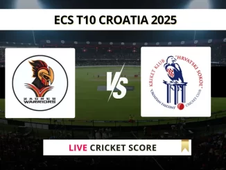 ZW vs ZAS Live Score: Scorecard, Ball by Ball Commentary - Match 1, ECS T10 Croatia 2025