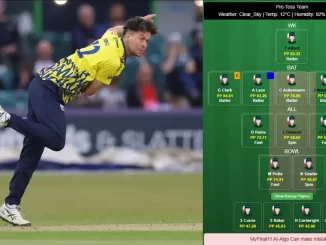 DUR vs HAM Dream11 Prediction Today: Pitch Report & Player Stats, 2nd Quarter Final, English T20 Blast 2025