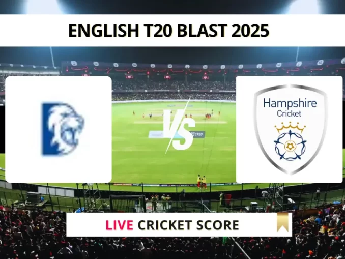 DUR vs HAM Live Cricket Score English T20 Blast 2025