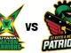 GAW vs SNP Today Match Prediciton & Preview: Guyana Amazon Warriors vs St Kitts and Nevis Patriots, Match 25, CPL 2025