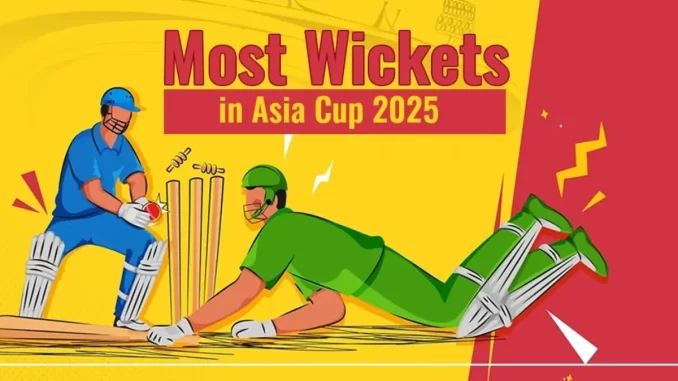 Most Wickets in Asia Cup 2025: Top Bowlers & Full Bowling Records