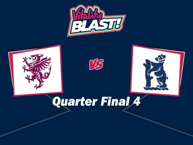 SOM vs WAR Today Match Prediciton & Preview: Somerset vs Warwickshire, Quarter Final 4- English T20 Blast 2025