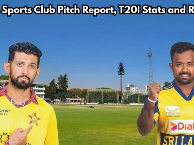 Get the latest ZIM vs SL pitch report and weather update for the 3rd T20I at Harare Sports Club on September 7, 2025.