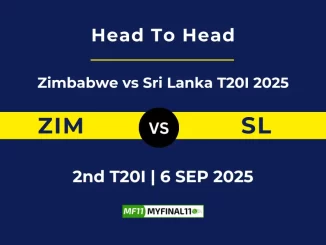 ZIM vs SL Player Battle, Head to Head Zimbabwe vs Sri Lanka T20I 2025