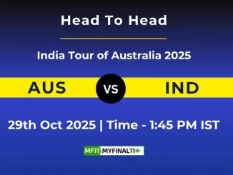AUS vs IND T20I Player Battle & Head to Head Team Stats