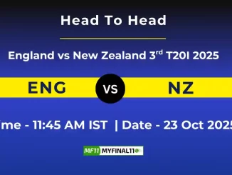 England vs New Zealand 3rd T20I 2025 Player Battle & Head to Head Team Stats 2025 (1)