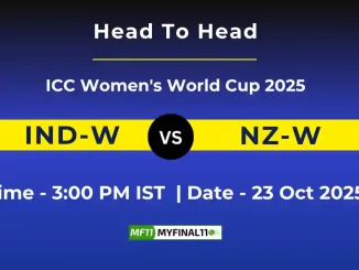 IND-W vs NZ-W ODI Player Battle & Head to Head Team Stats 2025