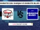 Live score & Streaming Sharjah vs Emirates Blue 8th Match, Emirates D20 2025