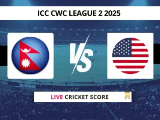 NEP vs USA Live Cricket Score, Ball by Ball Updates 2025