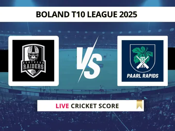 NTR vs PR Live Score Scorecard Ball by Ball Commentary 2025