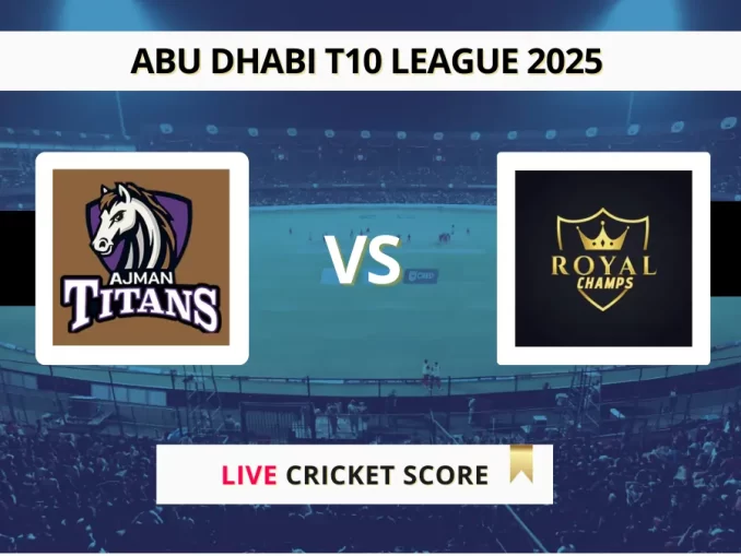 AJT vs ROC Live Score Abu Dhabi T10 League 2025