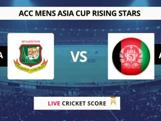 BAN-A vs AFG-A Live Cricket Score 2025
