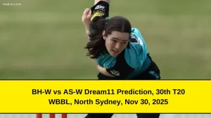 BH-W vs AS-W Dream11 Prediction, Nov 30, 2025