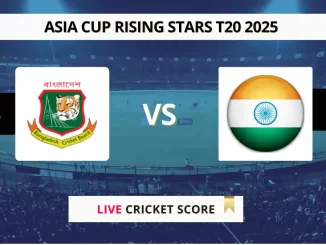 BN-A vs IN-A Live Score Asia Cup Rising Stars T20 2025