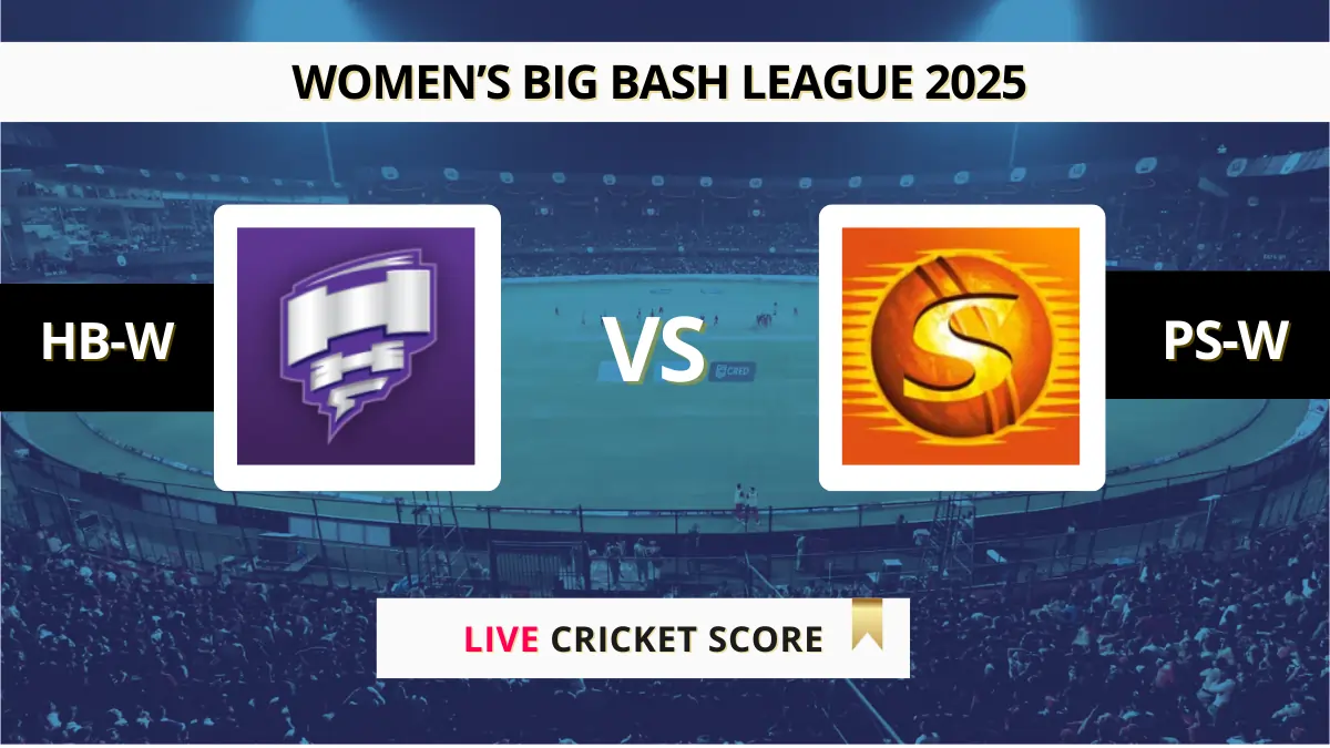 HB-W vs PS-W Live Score: Scorecard, Ball by Ball Commentary - 29th Mat...