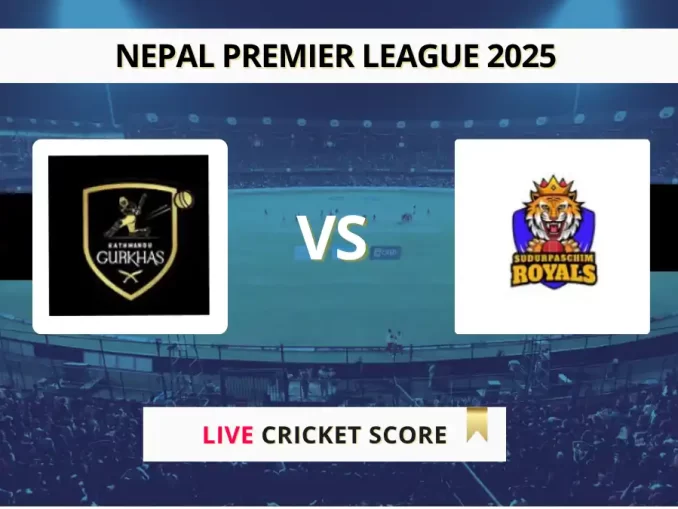 KMG vs SPR Live Score NPL 2025 Match 4