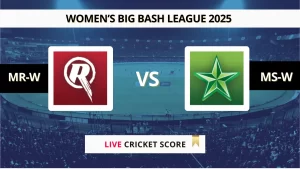 MR-W vs MS-W Live Cricket Score WBBL