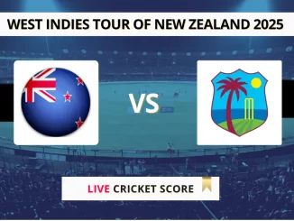 NZ vs WI 2nd ODI Live Cricket Score West Indies vs New Zealand 2025