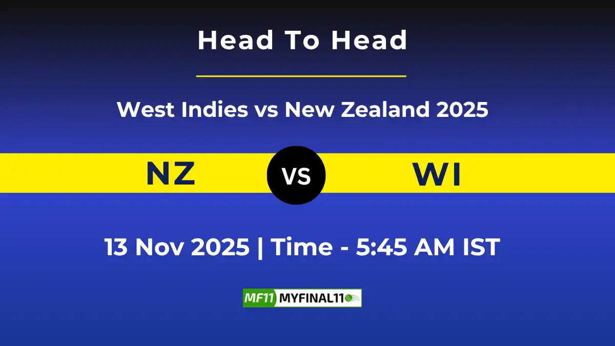 NZ vs WI 5th T20I: Player Battle, Statistics and Team Stats - West Ind...