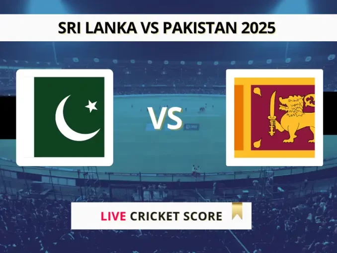 PAK vs SL Live Cricket Scorecard and updates for Sri Lanka vs Pakistan 2025