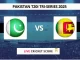 PAK vs SL Live Score, 6th T20I, Pakistan T20I Tri-Series 2025