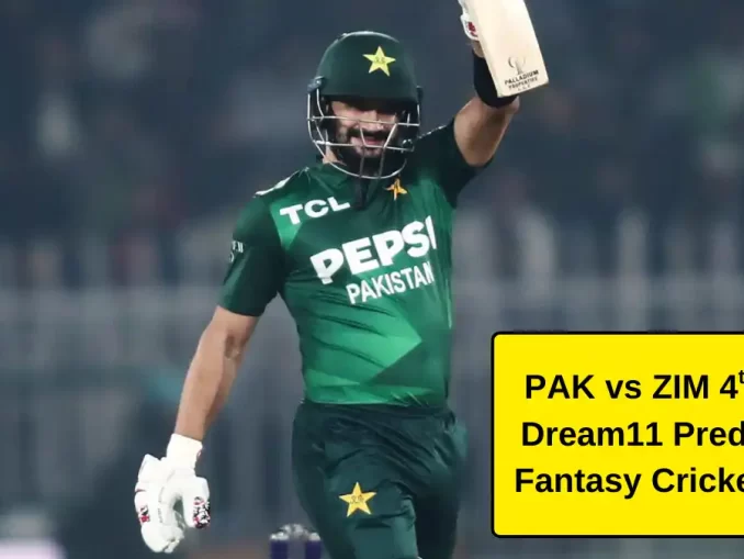 PAK vs ZIM 4th T20I Dream11 Prediction 2025