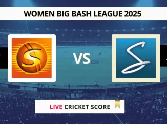 PS-W vs AS-W Live Cricket Score WBBL