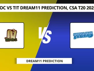 ROC vs TIT Dream11 Prediction, CSA T20 2025