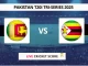 SL vs ZIM Live Score Pakistan T20I Tri-Series 2025