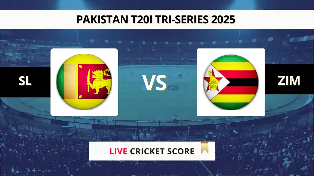 SL vs ZIM Live Cricket Score: Scorecard, Ball by Ball Commentary - 2nd...