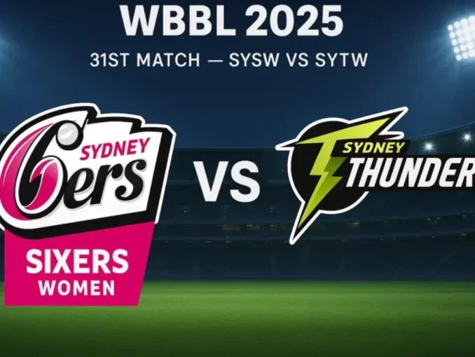 SS-W vs ST-W 31st T20:Team Analysis, Pitch Report, Playing XI & Match Prediction | WBBL 2025