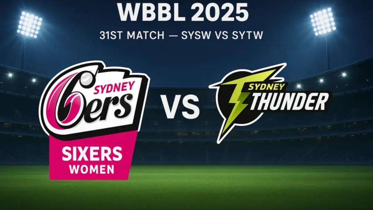 SS-W vs ST-W 31st T20:Team Analysis, Pitch Report, Playing XI & Ma...