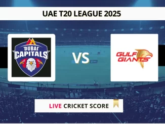 DCP vs DG Live Score International League T20 2025