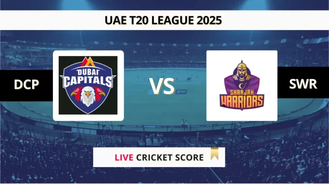 DCP vs SWR Live Score International League T20 2025