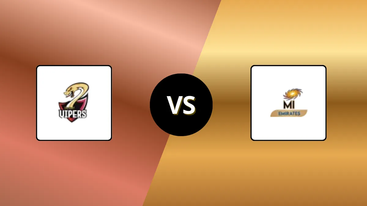 DV vs MIE Player Battle & Head to Head Team Stats - International Leag...