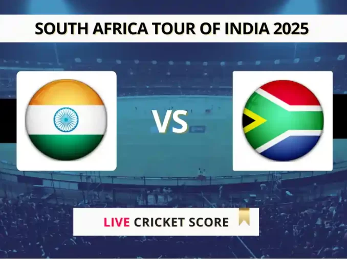 IND vs SA Live Score, 3rd ODI, South Africa Tour of India 2025
