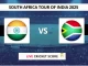 IND vs SA Live Score, 3rd ODI, South Africa Tour of India 2025