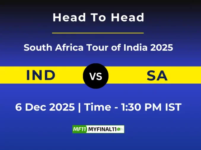 IND vs SA ODI Player Statistics 2025
