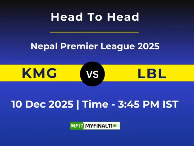 KMG vs LBL Player Statistics NPL 2025