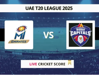 MIE vs DCP Live Score International League T20 2025