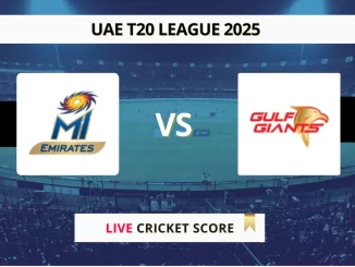 MIE vs GG Live Score International League T20 2025