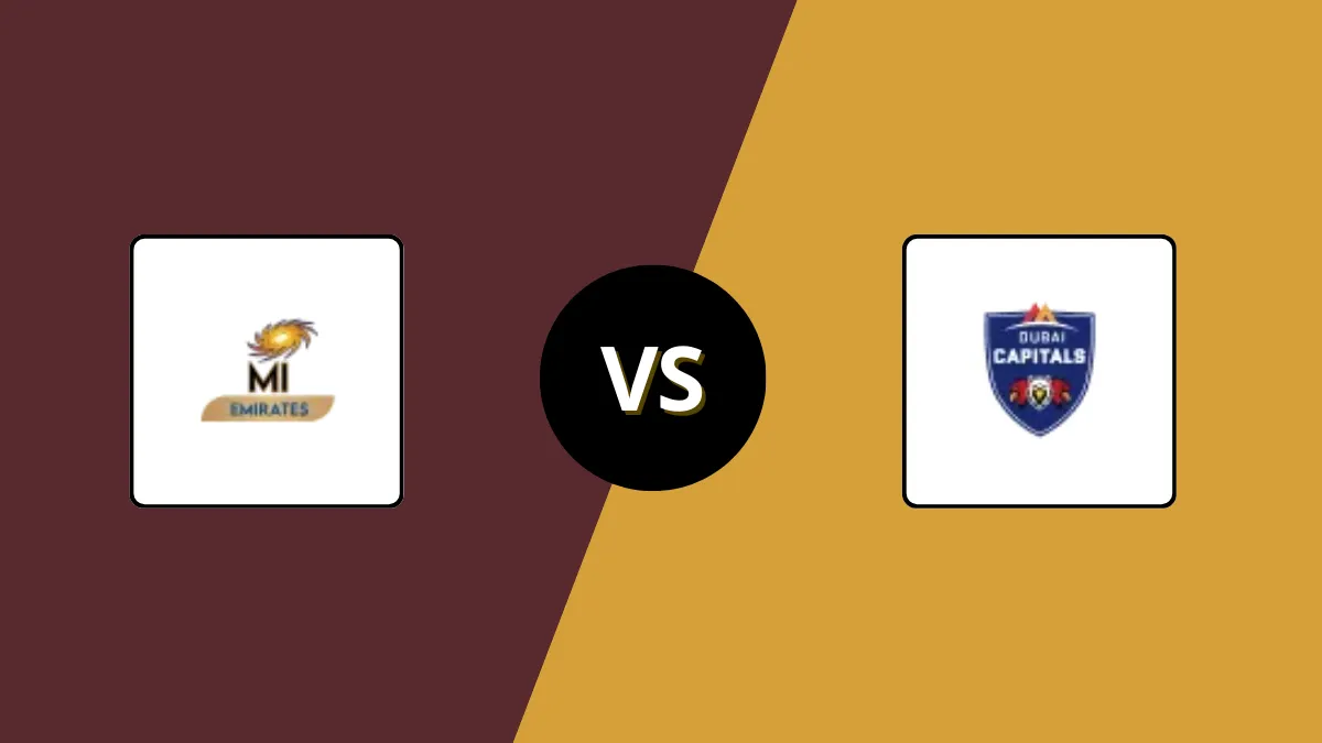 MIE vs DCP Player Battle & Head to Head Team Stats - International Lea...