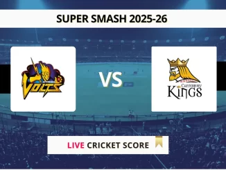 OV vs CK Live Score, 3rd T20, Super Smash 2025-26