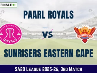 PR vs SEC Dream11 Prediction Today (SA20, Match 3), in Paarl Dec 27, 2025 – Fantasy Tips, Playing11, Pitch Report