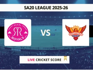 PR vs SEC Live Score SA20 League 2025-26