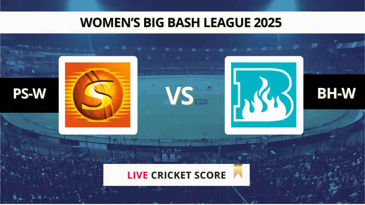 PS-W vs BH-W Live Cricket Score: Scorecard, Ball by Ball, WBBL 2025