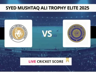 SAU vs TN Live Cricket Score SMAT Elite 2025