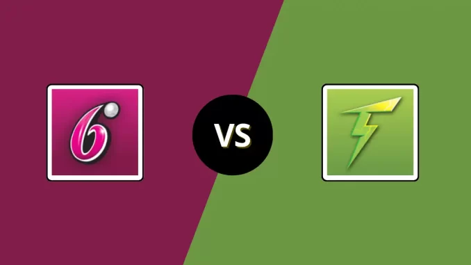 SIX vs THU Player Battle BBL 2025